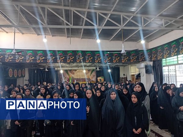 اعزام دانش‌آموزان دختر آشخانه به اردوی راهیان نور