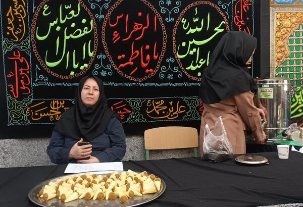 برپایی موکب دانش‌آموزان فراهانی در ایام فاطمیه