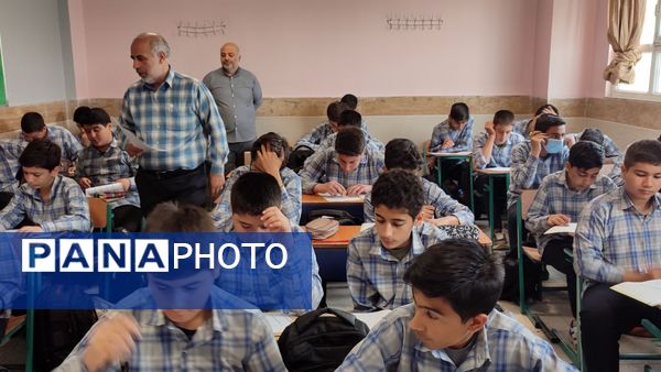 برگزاری مرحله دوم آزمون سنجش دستاوردهای یادگیری در مدارس شهرستان ملارد 