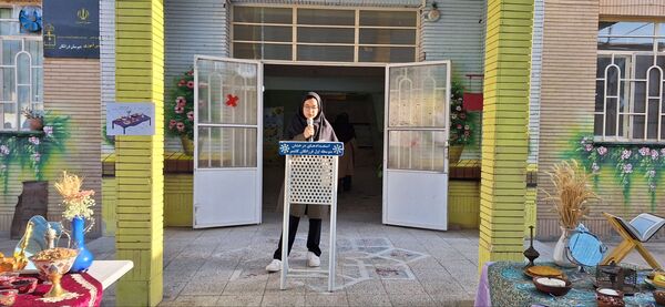 پاسداشت آیین کهن مهرگان در دبیرستان فرزانگان دوره اول