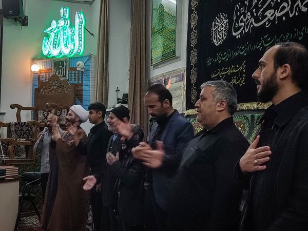 مراسم عزاداری شهادت حضرت زهرا (س) در شهر رباط‌سنگ  