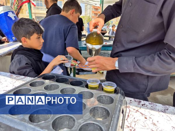 مراسم عزاداری ظهر عاشورا در هیئت الزهرا(س) نیشابور 