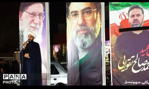 خروش مردم لارستان در شب‌های قرار و ایستادگی