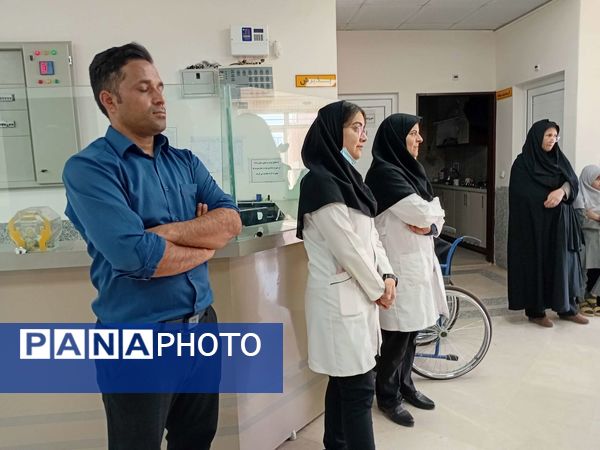 تقدیر از پرستاران روستای نقاب خلیل آباد