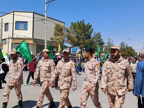 حضور پر شکوه مردم شهرستان جاجرم در راهپیمایی روز جهانی قدس