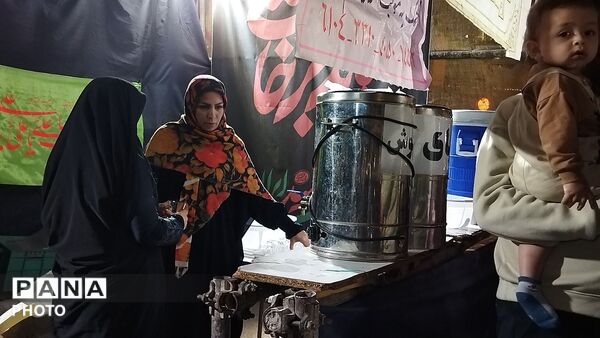 دویست و بیست و نهمین شب از فعالیت موکب کانال حسینیه امام خامنه ای و رسانه امام رضا (ع) بلوار فضل نیشابور در قاب پانا 