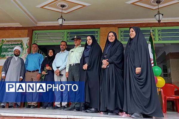 مراسم جشن ولادت حضرت معصومه (س) و روزدختر در دبیرستان حضرت ولیعصر (عج) ری یک