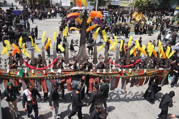 مردم کرمانشاه، پرچمدار عزای امام حسین (ع)