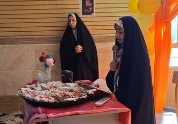 برگزاری جشن جوانه ها در دبیرستان کوثر شهر کهک قم
