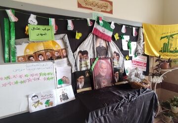 سالگرد شهادت حاج قاسم سلیمانی در روستای هوتک