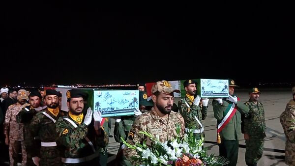 آیین استقبال از ۶ شهید گمنام در استان چهارمحال و بختیاری