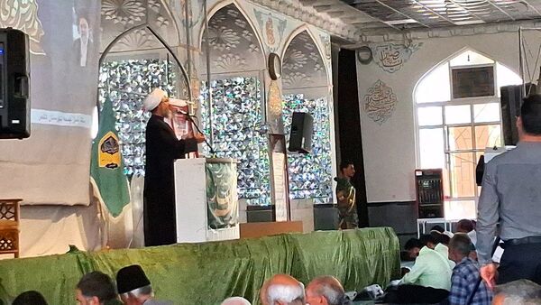 نماز عبادی سیاسی جمعه در شهرستان کاشمر 