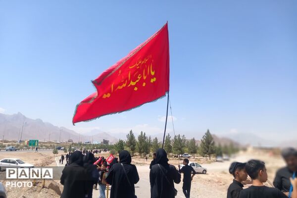 راهپیمایی جاماندگان اربعین تفت 