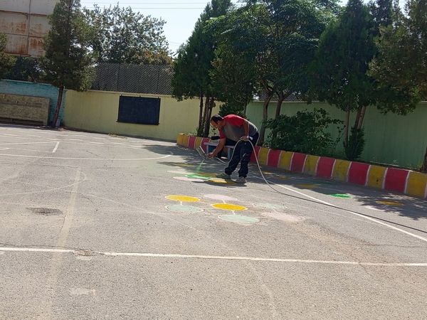 پروژه مهر در دبستان سمیه کاشمر