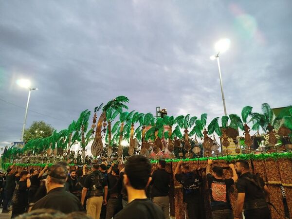 آیین علم‌گردانی ماه محرم در آمل