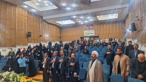 مراسم بزرگداشت اربعین شهدای دفاع مقدس ۱۲روزه در استان البرز