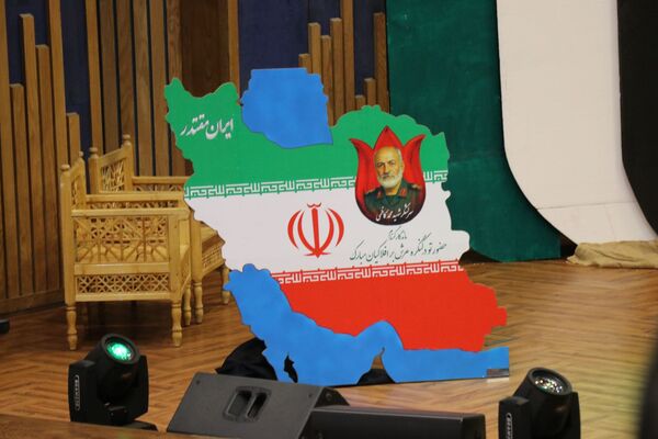 مراسم چهلم سردار شهید، محمد کاظمی در مشهد