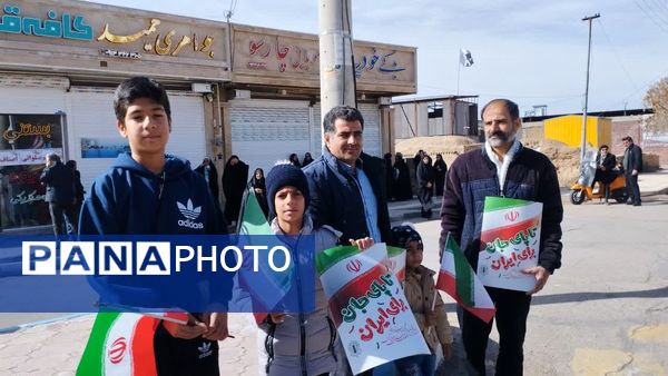 راهپیمایی باشکوه ۲۲ بهمن در کوهبنان