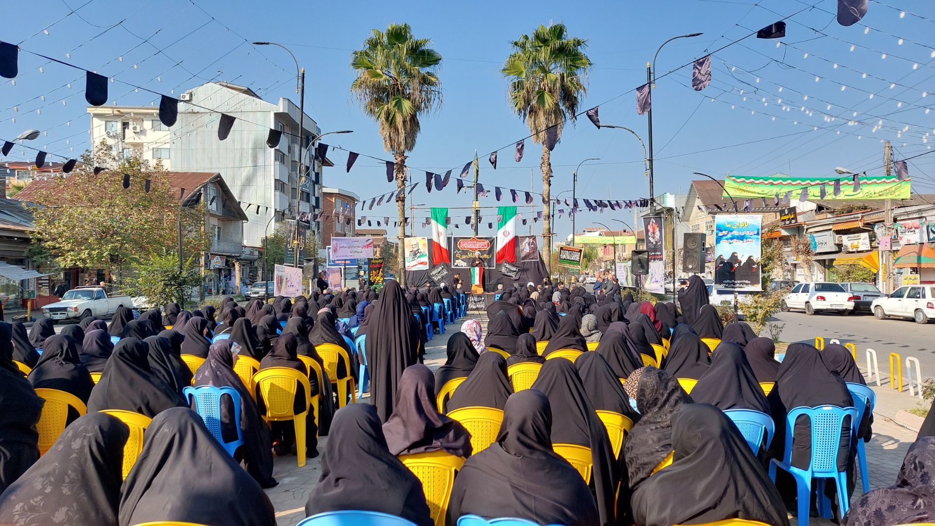 اجتماع فاطمیون در املش