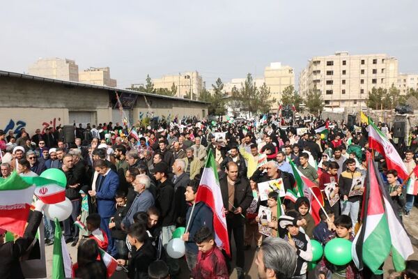 تجلی وحدت ملی در راهپیمایی ۲۲بهمن نصیرشهر 