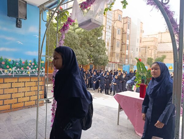 جشن جوانه ها در دبیرستان سروقد مشهد 