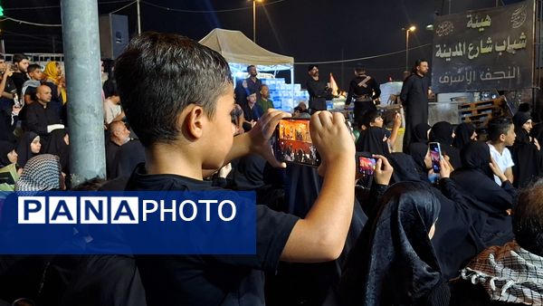 جلوه‌هایی از حضور کودکان در مسیر مشایه نجف تا کربلا