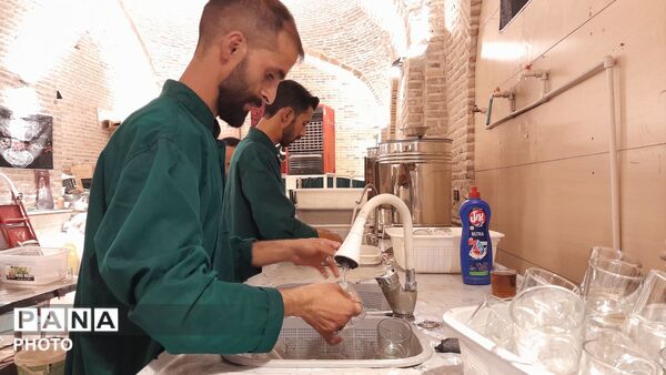 چایخانه حضرت زهرا (س) در مسجد جامع نیشابور 
