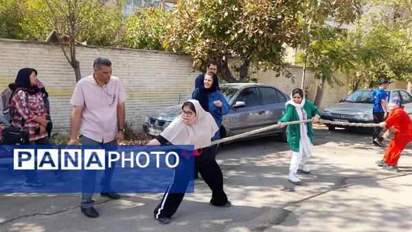 اختتامیه طرح «میدان پویا» در مدرسه استثنایی نابینایان پویا