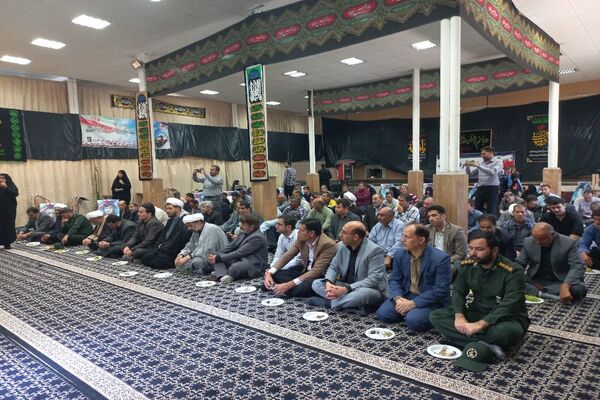 برگزاری مراسم یادواره شهدای دولت شهرستان فاروج 
