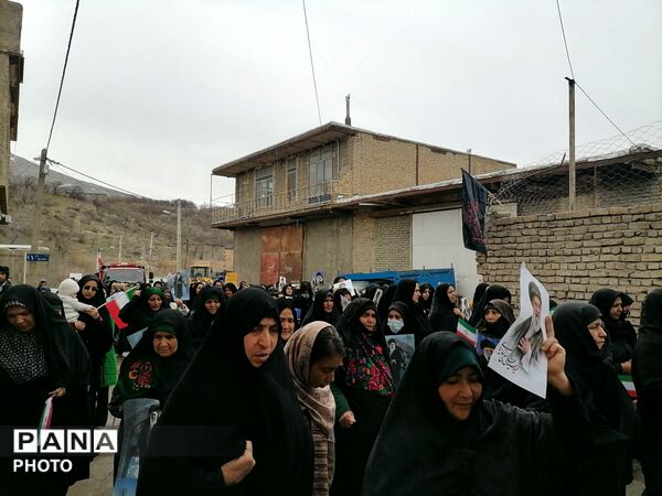 راهپیمایی روز جهانی قدس در شهر بار نیشابور
