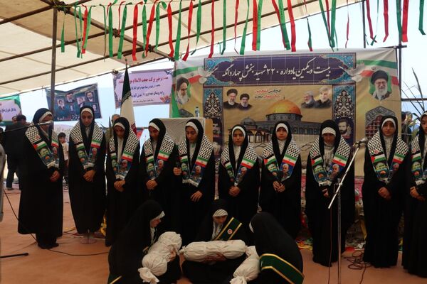 برگزاری یادواره ۲۲۰ شهید بخش چهاردانگه ساری
