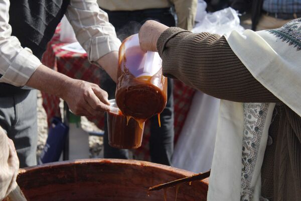 یازدهمین جشنواره سمنو درق در بجنورد 