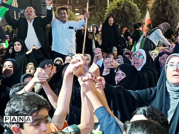 غدیر در دل بلوار فضل،اتحاد دوباره مردم در شب نود و ششم