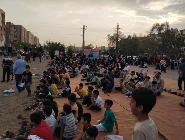 نمایش بازسازی واقعه غدیر در شهر پردیسان