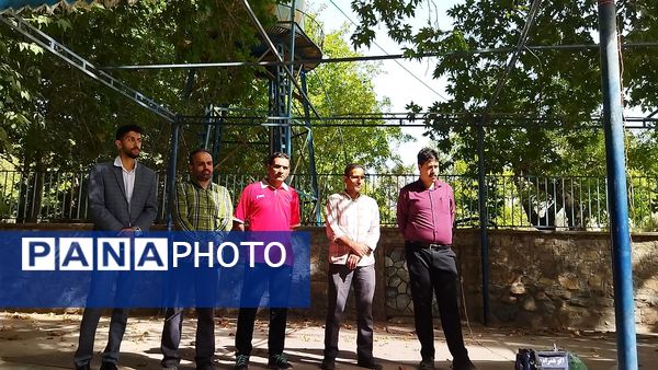 اولین صبحگاه پایه دهمی دبیرستان شاهد ابوذر غفاری نیشابور 