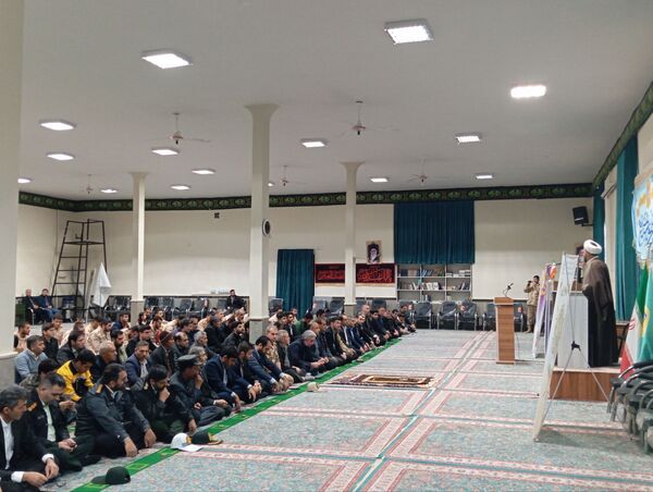 مراسم نماز جمعه شهرستان خداآفرین