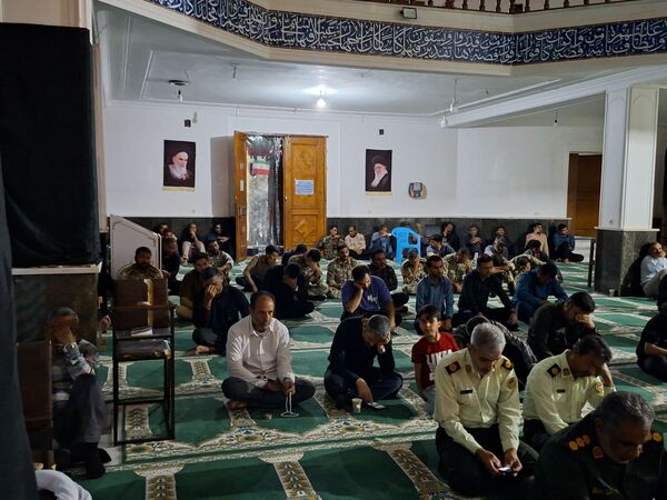 مراسم ارتحال حضرت امام خمینی (ره) در جزیره بوموسی 