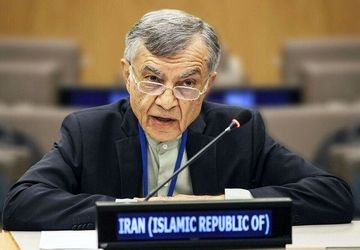 قدردانی از دکتر جمشید ممتاز در کنگره ملی ‌سیاست خارجی و تاریخ روابط خارجی‌