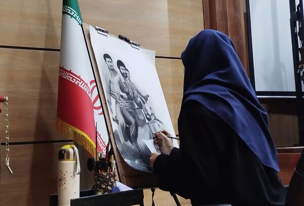 مراسم شبی با سردار شهید محمد علی صادقی در کاشمر 