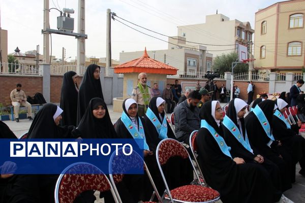 آیین نواختن زنگ آغاز سال تحصیلی در سمنان