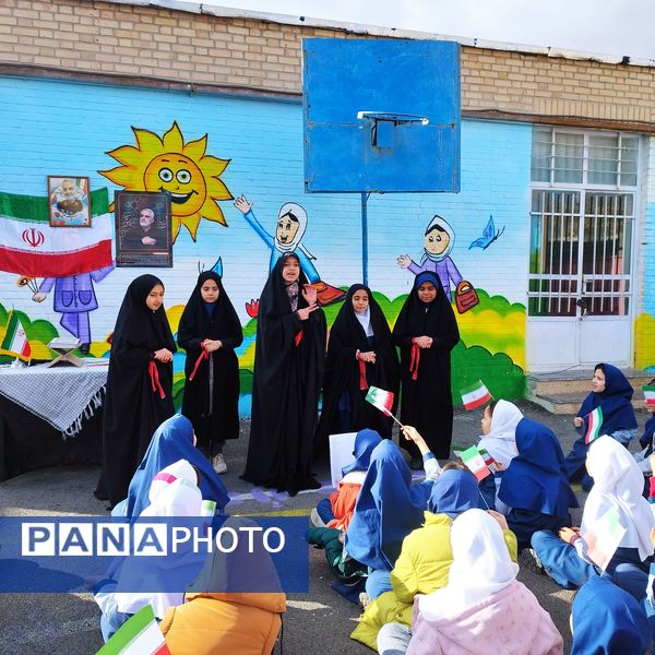 پنجمین سالگرد سردار قاسم سلیمانی در مدرسه شهید خاقانی شیروان
