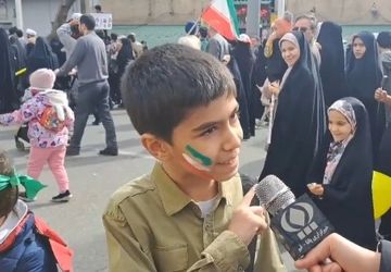 راهپیمایی 22 بهمن تجلی عشق نوجوانان به انقلاب 