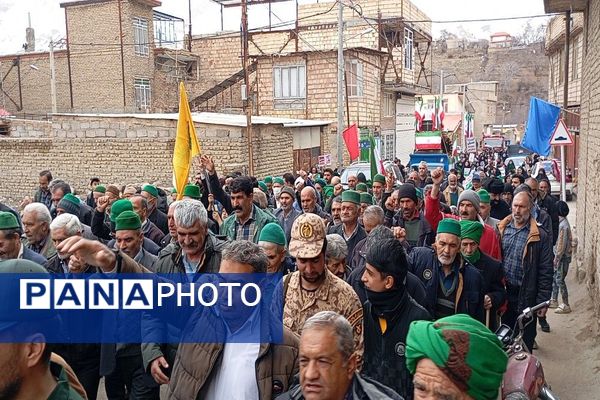 راهپیمایی یوم‌الله ۲۲بهمن ماه،  سالگرد ۴۷سالگی انقلاب اسلامی در شهر بار