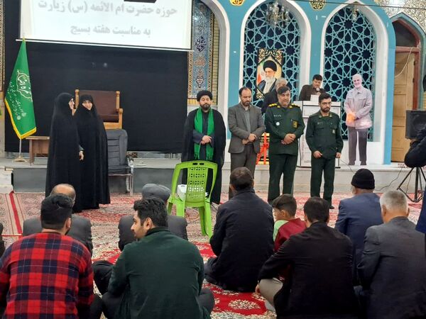 تقدیر از فرماندهان خواهر و برادر بسیجی شیروان