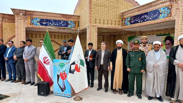 آیین عطر افشانی مزار شهدا در شهرستان فاروج