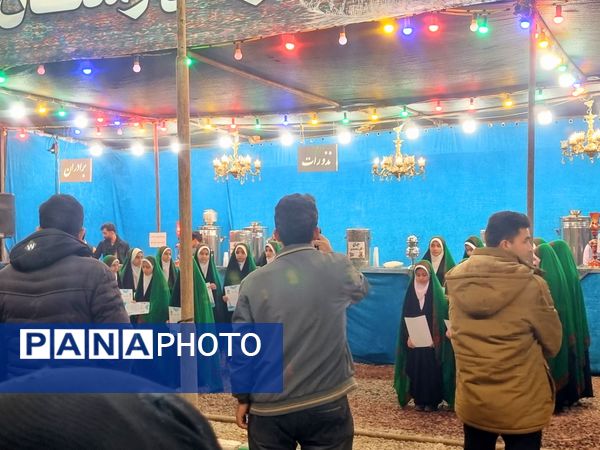 حضور پررنگ خانواده های خلیل آبادی در مراسم ولادت حضرت ولی عصر(عج)