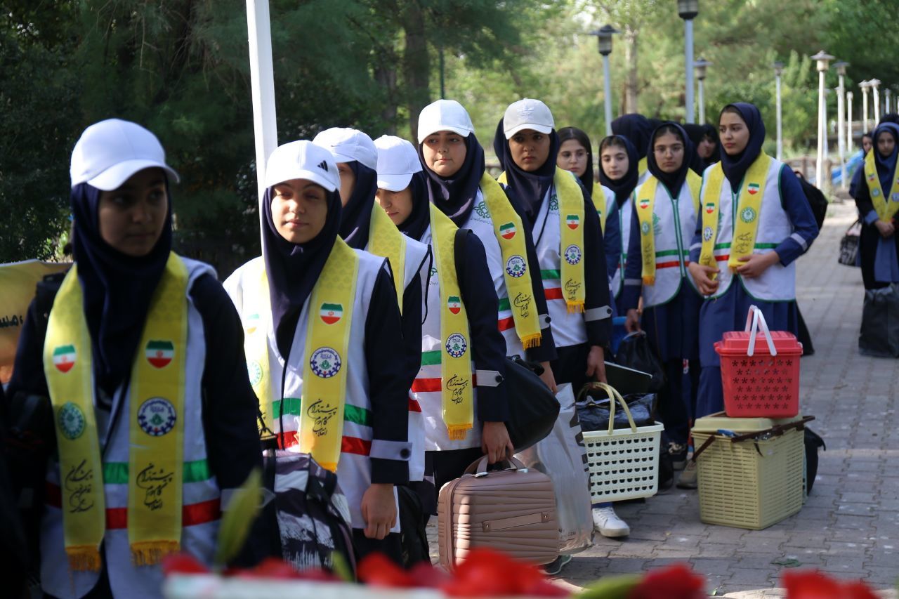 پیش اردوی ملی پیشتازان دختر سازمان دانش‌آموزی آذربایجان شرقی