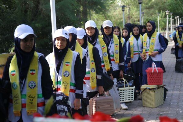 پیش اردوی ملی پیشتازان دختر سازمان دانش‌آموزی آذربایجان شرقی