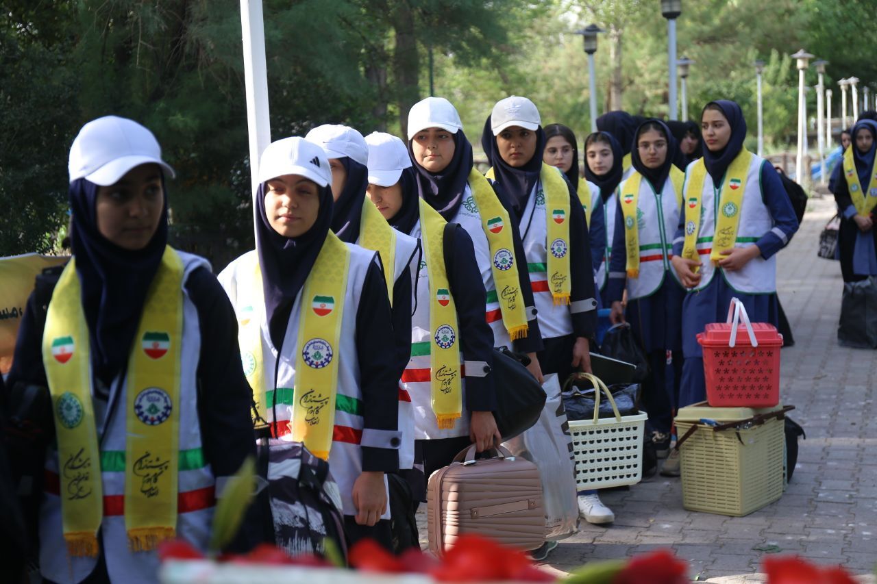 پیش اردوی ملی پیشتازان دختر سازمان دانش‌آموزی آذربایجان شرقی