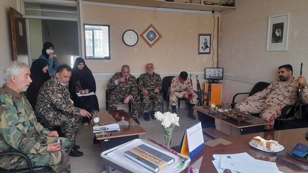 برگزاری کارگاه آموزشی تیر اندازی با اسلحه در هنرستان آفرینش پردیس 
